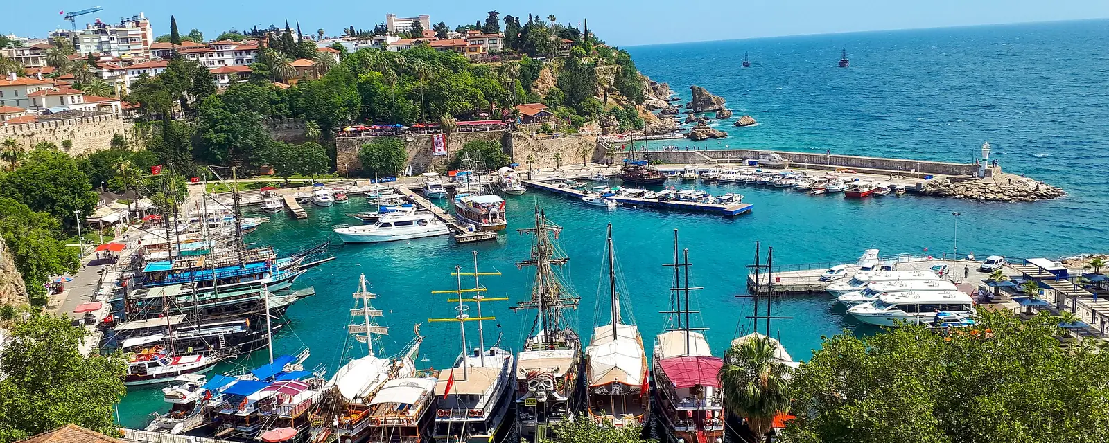 Kaleiçi old harbour, Antalya