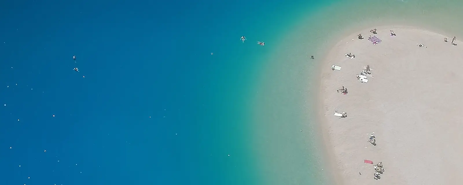 Ölüdeniz lagoon from above, Fethiye