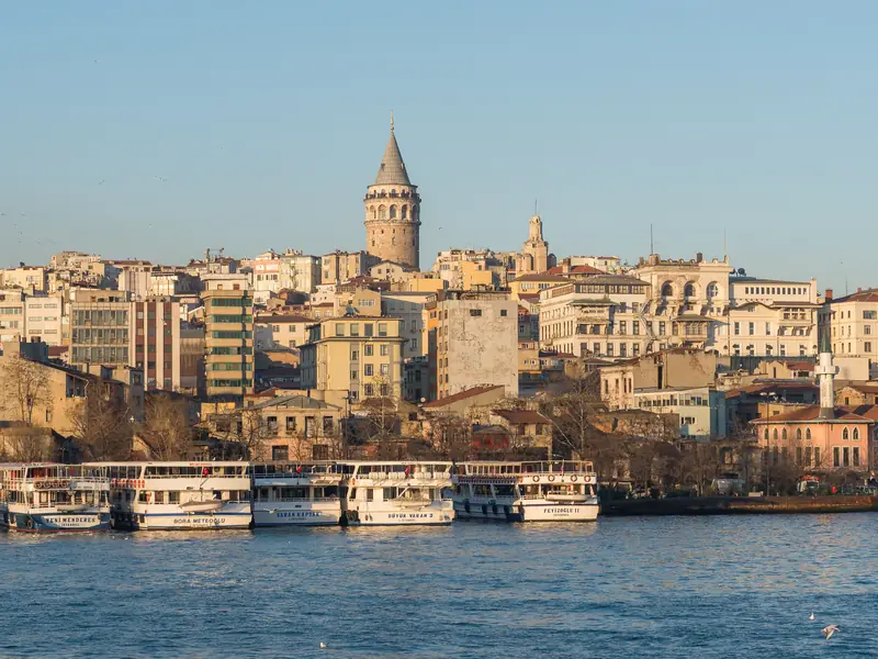 Galata and Karaköy across the Golden Horn