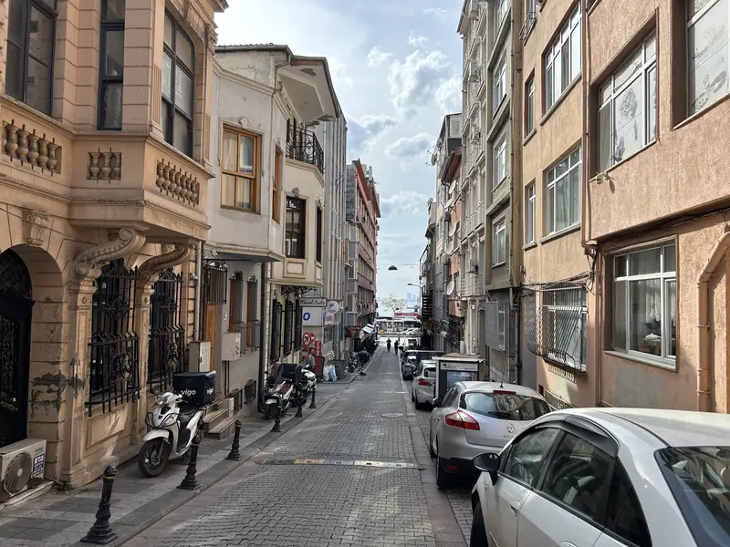 Residential street in Kadıköy, Asian side