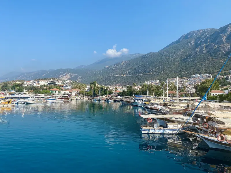 Kaş town and harbour